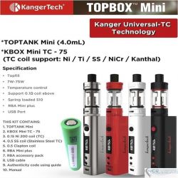 Kanger TopBox Mini 4 ml + LG Battery