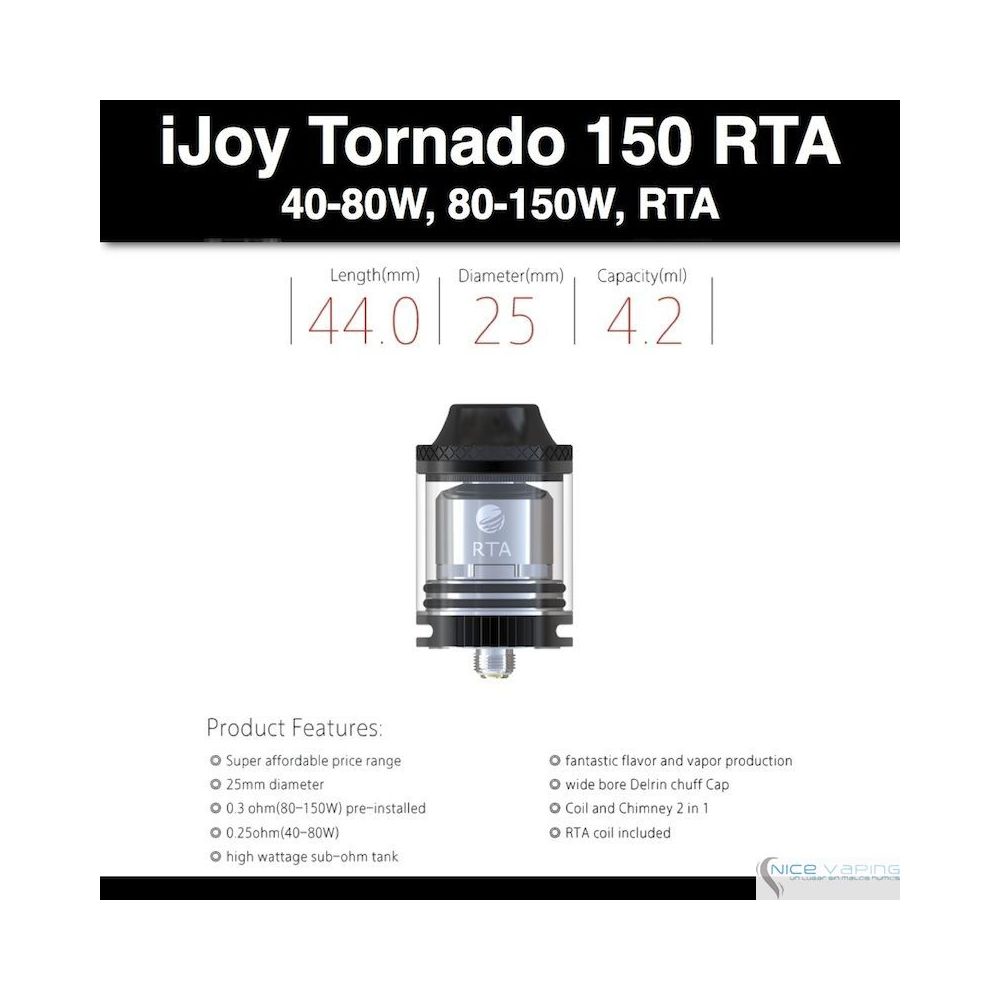 iJoy Tornado 150 RTA