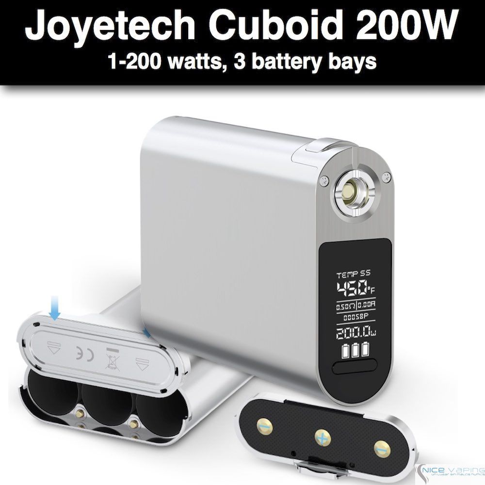 Cuboid MOD 200 by Joyetech - 3 baterias