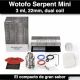 Wotofo Serpent Mini - @3ml, dual coil, 22mm