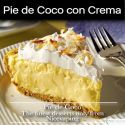 Pie de Coco con Crema Premium