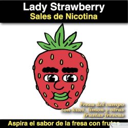 Lady Strawberry- (Nicotine Salts)